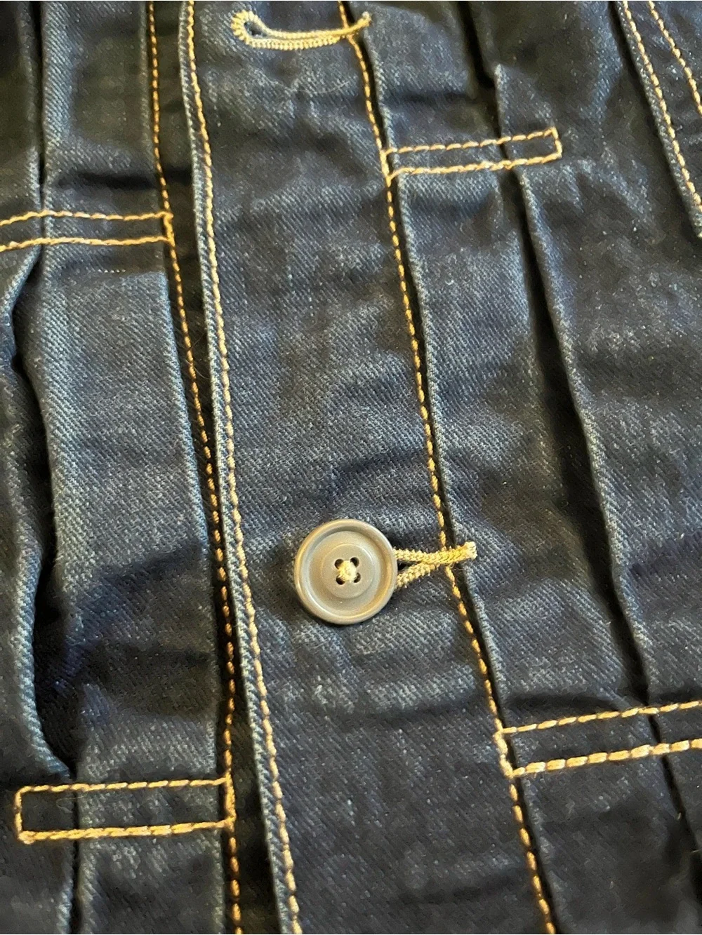 Levi's Dark Indigo truckers Work Jacket - Picture 7 of 8